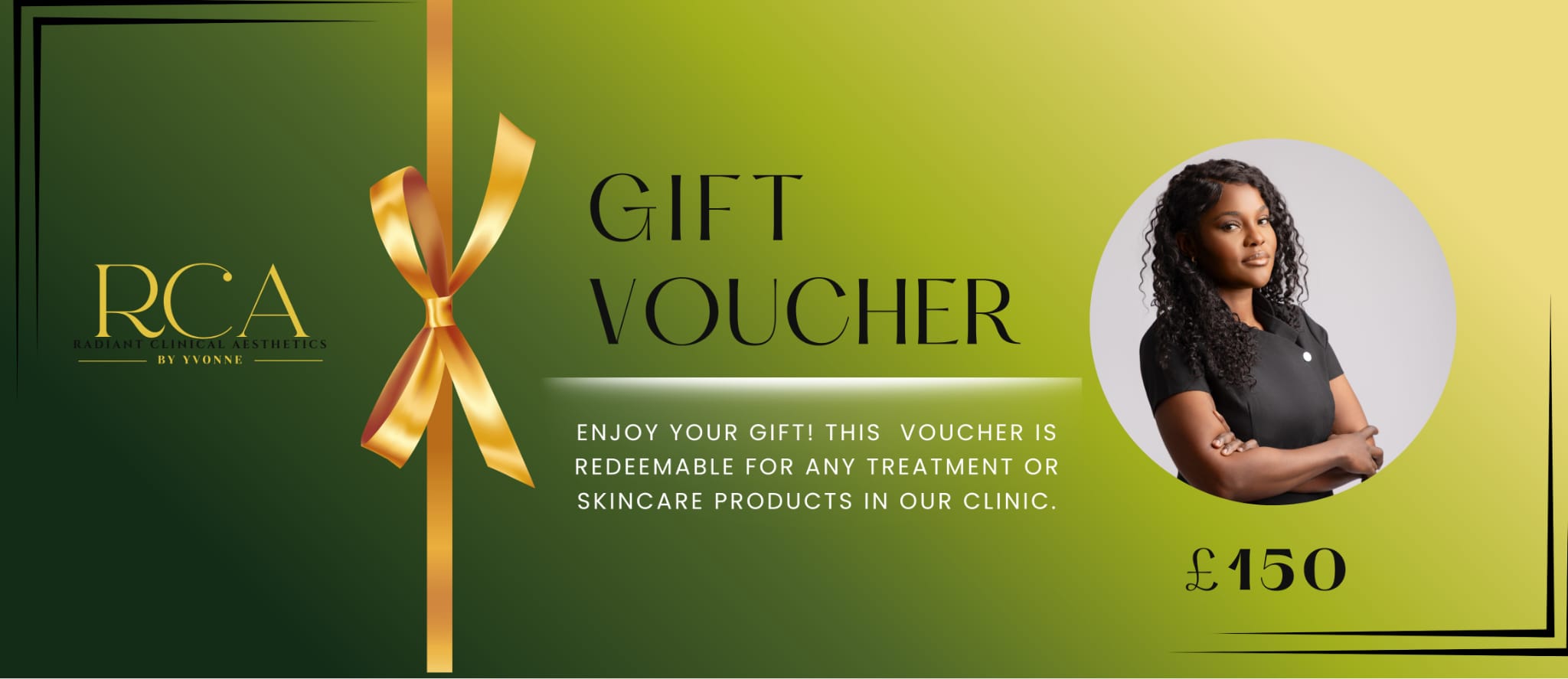 £150 Gift Voucher at RCA by Yvonne